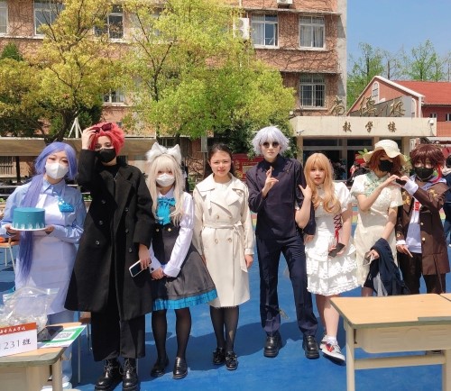 学生义卖活动